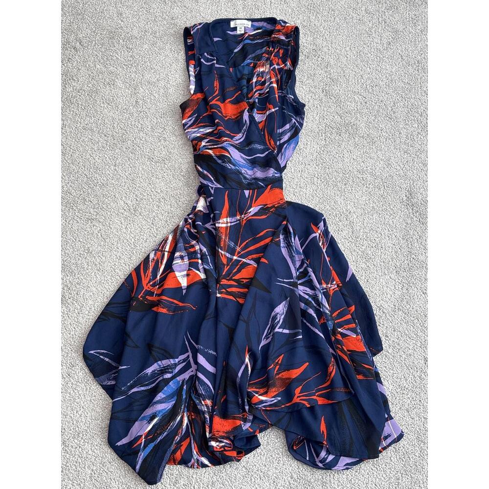 Allison Joy Sleeveless Floral Print Dress XS